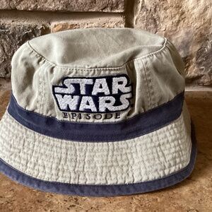 Vintage Star Wars Bucket Hat Episode 1 The Phantom Menace Lucasfilm